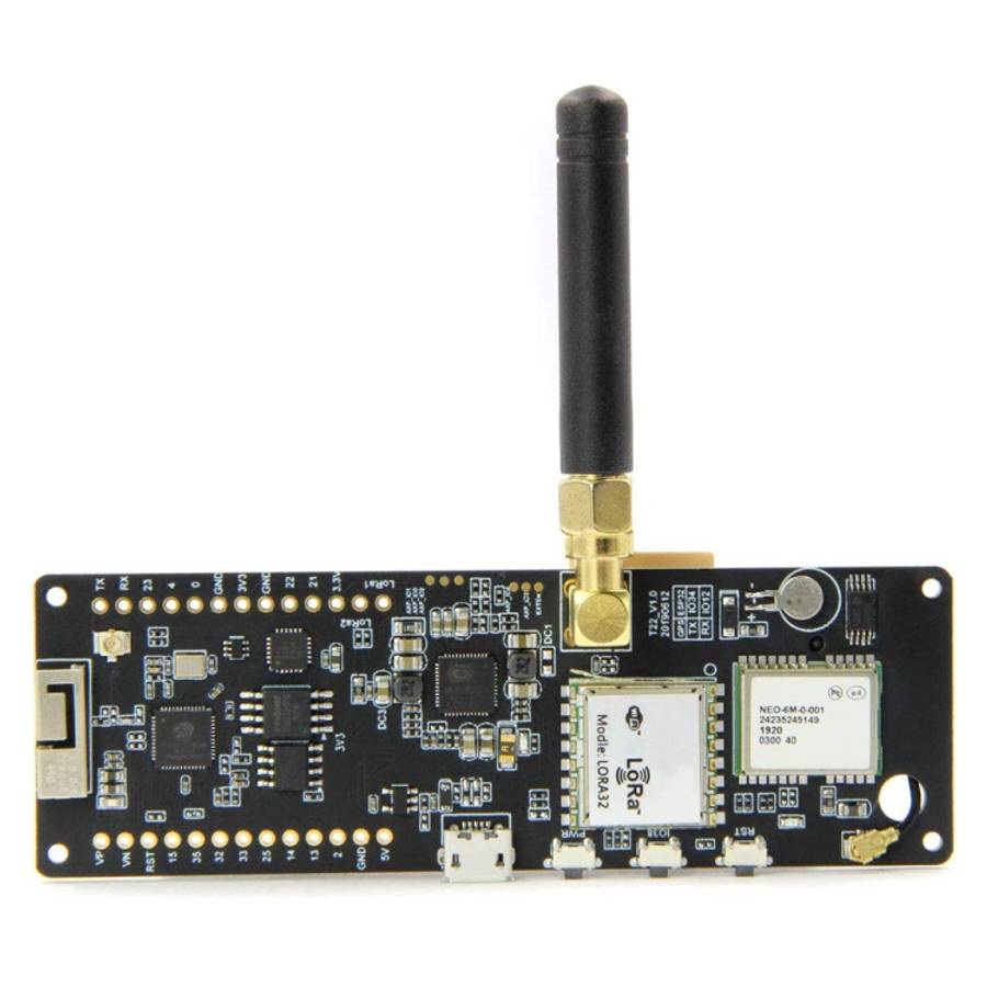 TTGO T-Beamv1.0 ESP32 Chipset Bluetooth WiFi Module 868MHz LoRa NEO-6M GPS Module with SMA Antenna