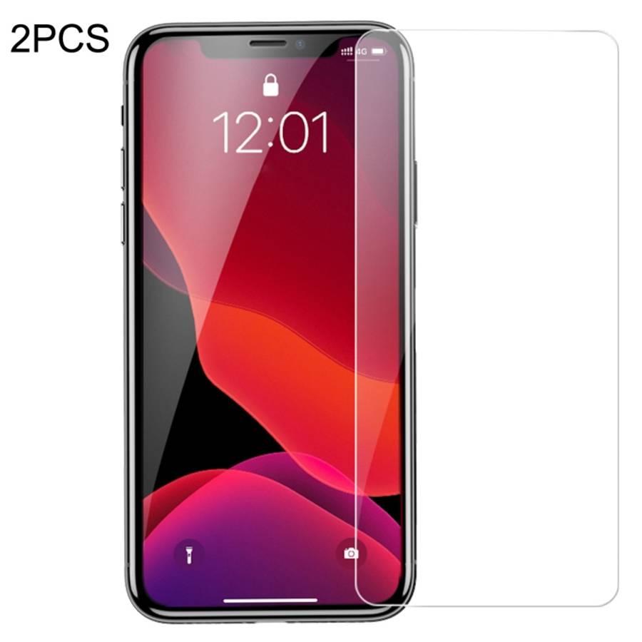 2 PCS Baseus 0.15mm Full Tempered Glass Film (Secondary Reinforcement ) for iPhone 11 Pro Max / XS