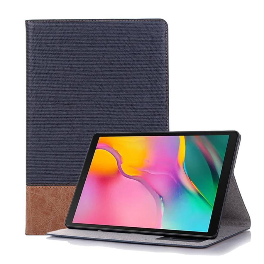 Cross Texture Horizontal Flip Leather Case for Galaxy Tab S5e 10.5 T720 / T725, wi ... (Dark Blue)