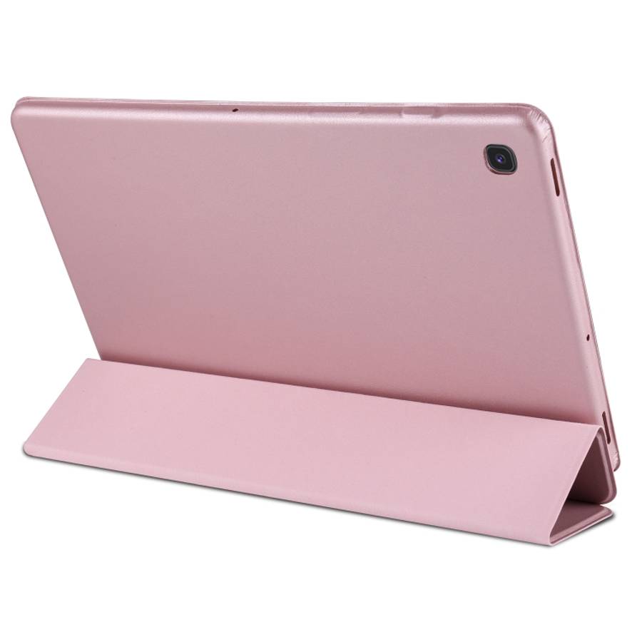 Cowhide Texture Horizontal Flip Leather Case for Galaxy Tab S5E 10.5 T720 / T725 ... (Rose Gold)
