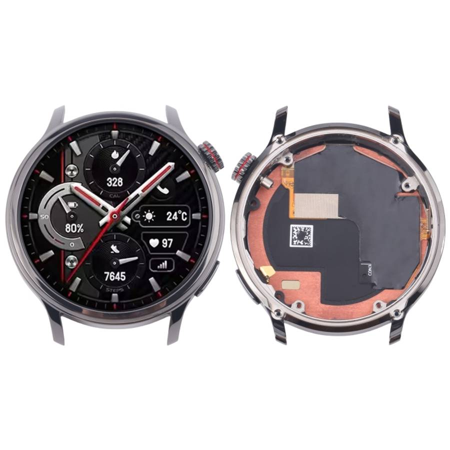 For Honor Watch 4 Pro Original LCD Screen and Digitizer Full Assembly With Frame (Black)
