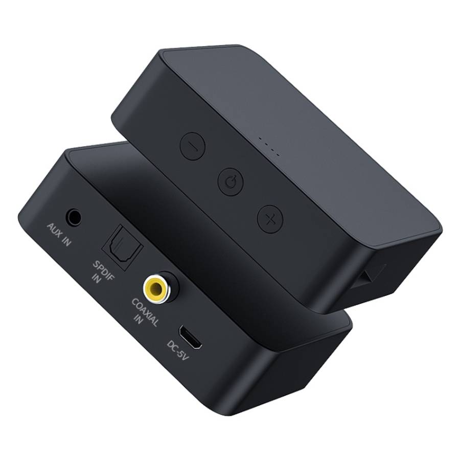 T6 Bluetooth 5.0 Computer TV Transmitter Fiber coaxial AUX Multifunction TF Card HiFI Bluetooth Au