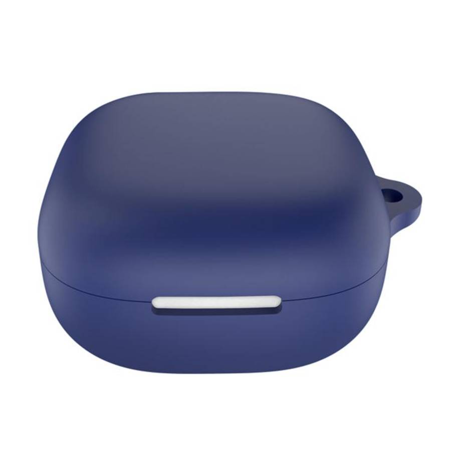 For Soundcore R60inc / P31i Solid Color Silicone Earphone Protective Cover(Navy Blue)