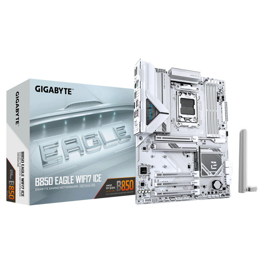 Gb B850 Eagle White (ice)+Wifi