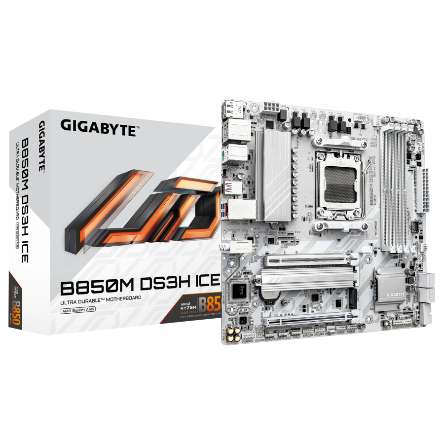 Gb B850M DS3H White (ice) matx