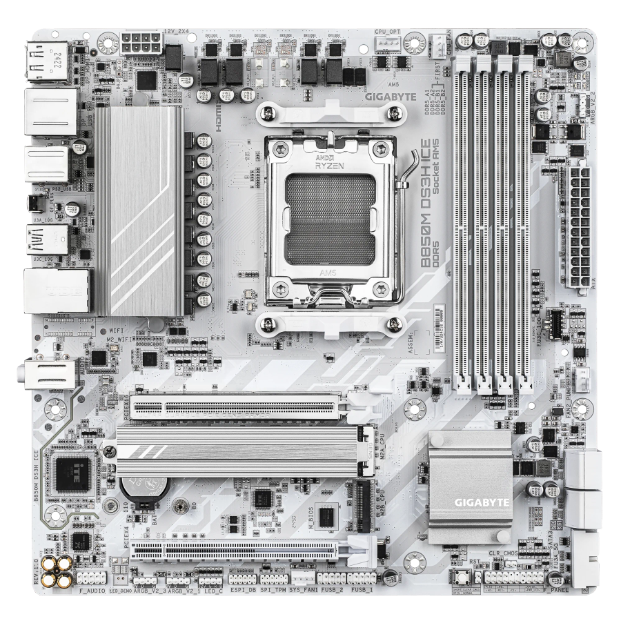 Gb B850M DS3H White (ice) matx