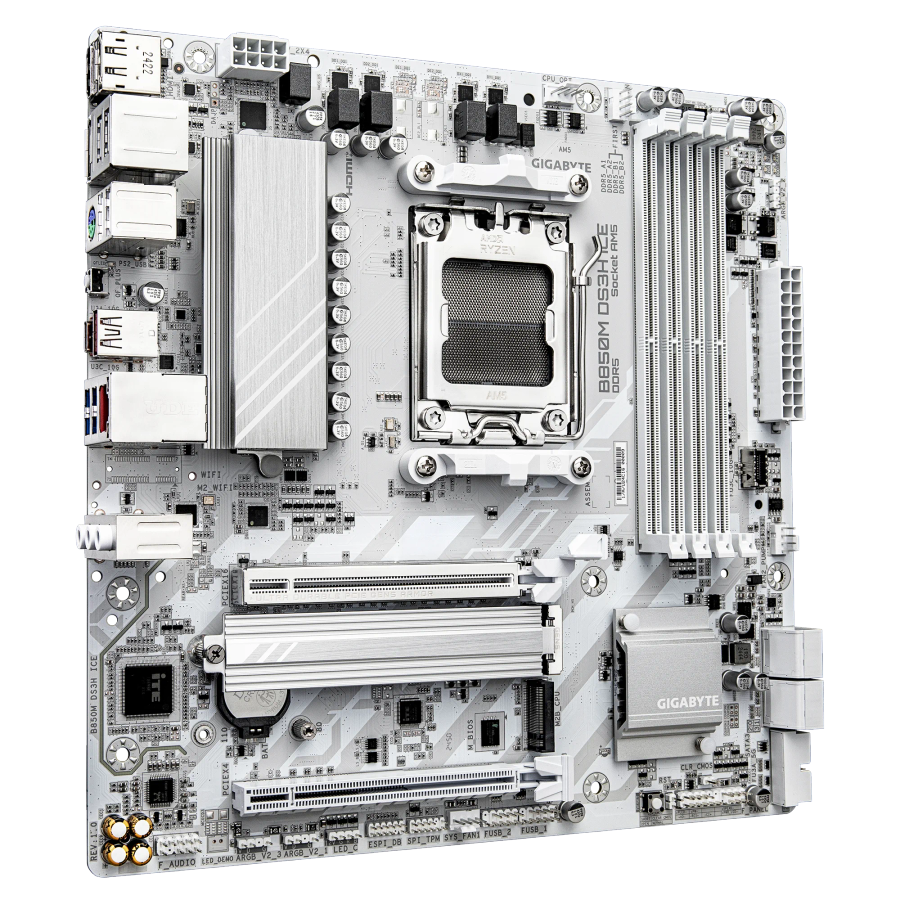 Gb B850M DS3H White (ice) matx