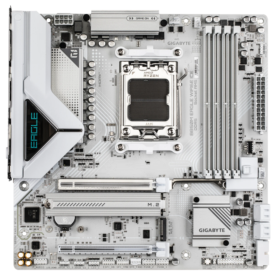 Gb B850M Eagle White(ice)+Wifi