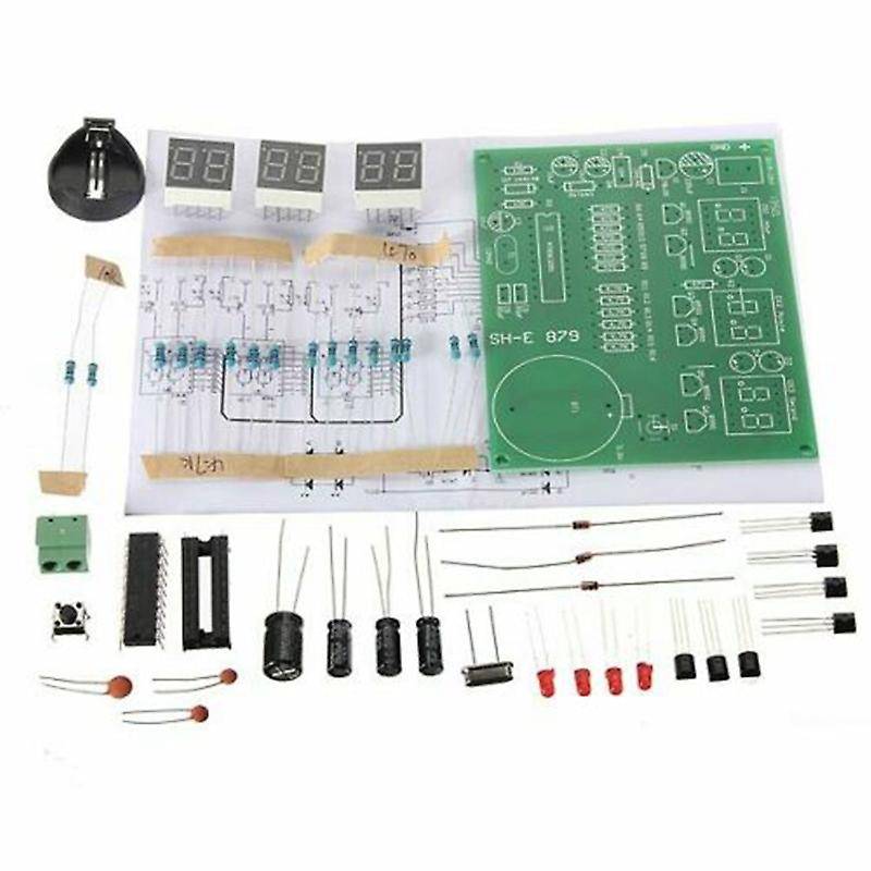 6 Digital Led Display Electronic Clock Kit Receiver for Arduino Flux