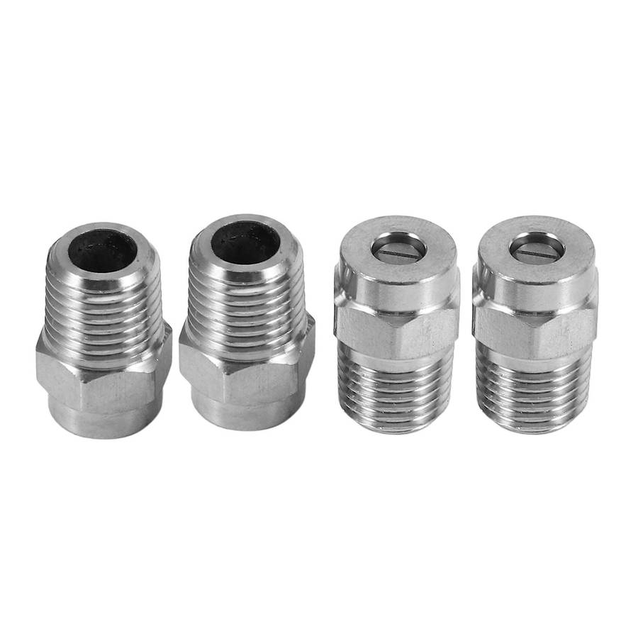 4 Pcs Pressure Washer Surface Cleaner Nozzle ,40 Degree 2.5 Orifice