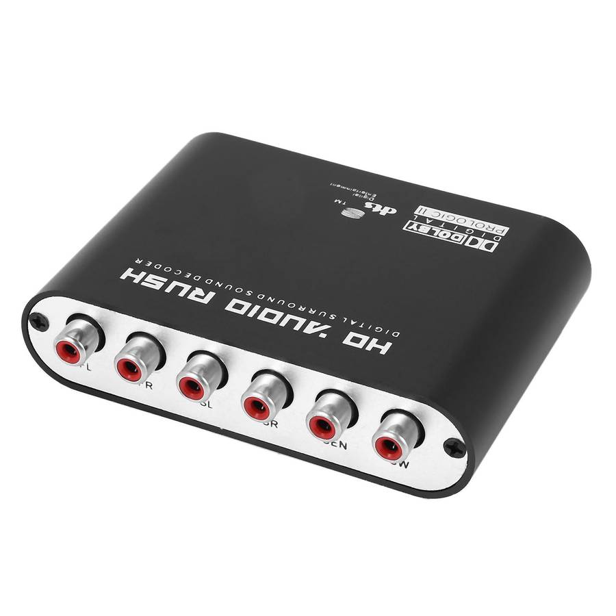 5.1 Ch Audio Decoder Spdif Coaxial to Rca Dts Ac3 Digital for Ps3