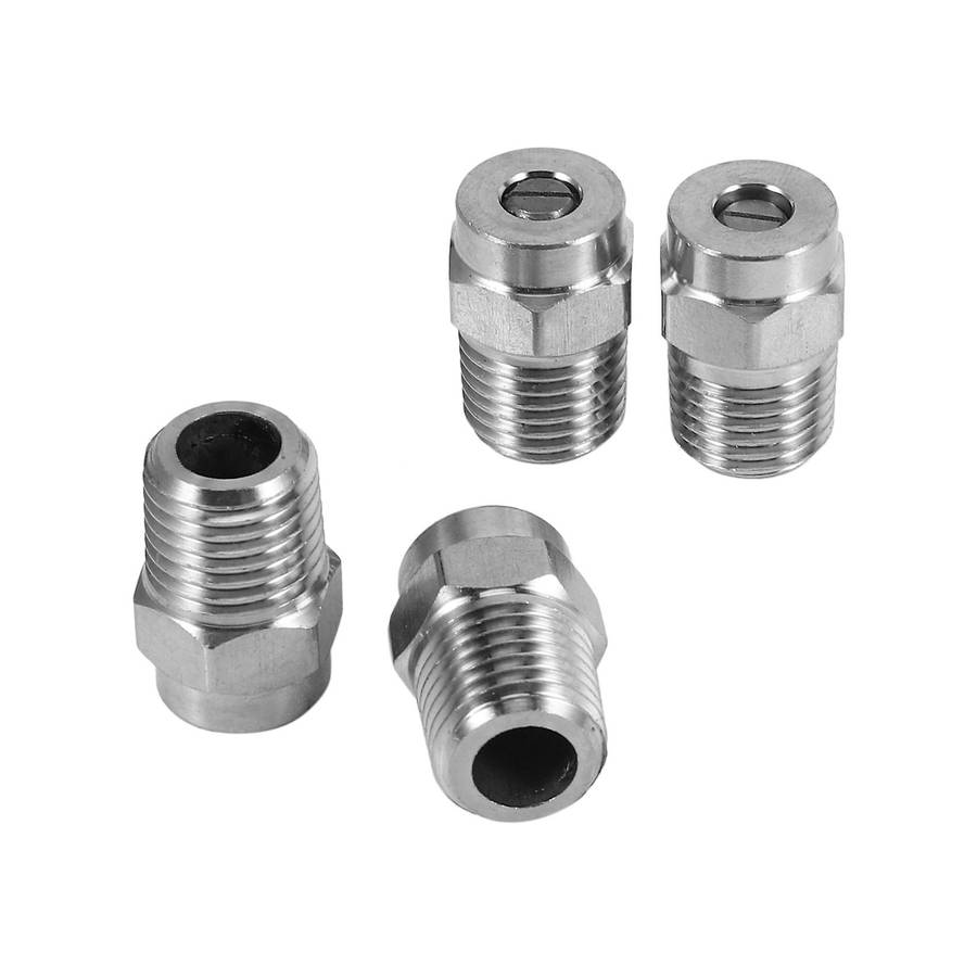4 Pcs Pressure Washer Surface Cleaner Nozzle ,40 Degree 2.5 Orifice