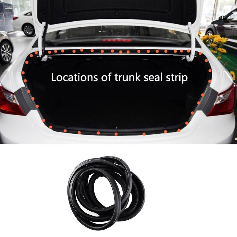 Car Rear Trunk Lid Weatherstrip Rubber for Toyota Corolla 2007-2010