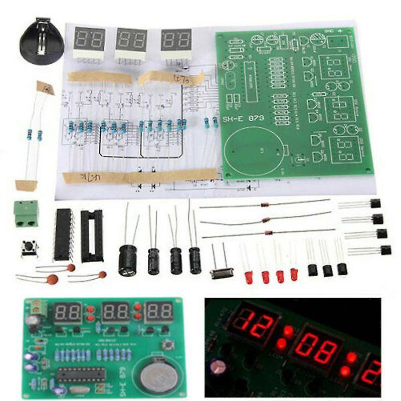 6 Digital Led Display Electronic Clock Kit Receiver for Arduino Flux
