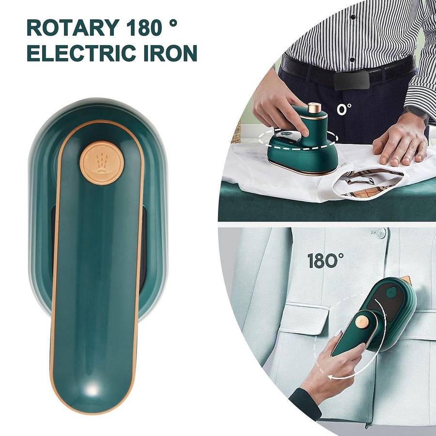 Rotatable 180hand-held Garment Steamer for Dormitory Travel,us Plug