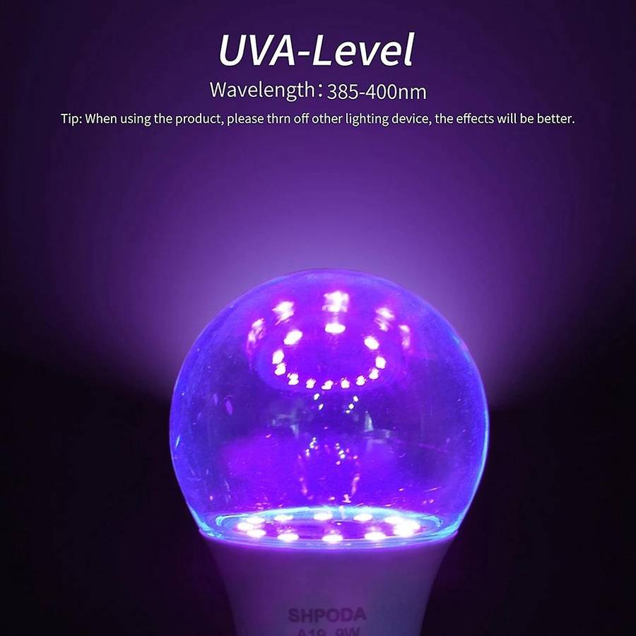 3pcs 10w Ultraviolet Uv Bulb Fluorescent Detection Uv Lamp