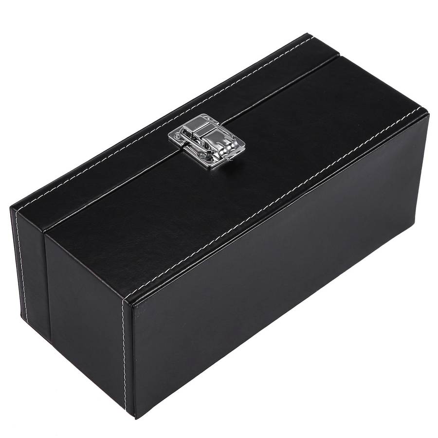 Storage Box Coin Slab Jewelry Pu Compound Plywood Style Bundle Coins