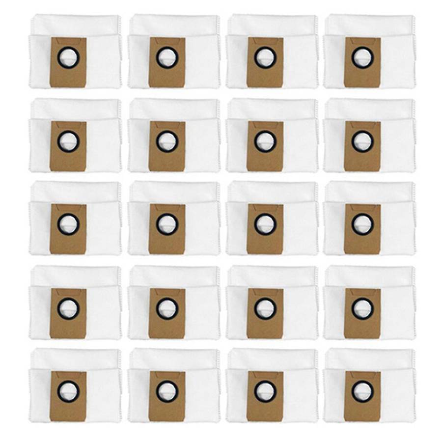 For Ecovacs Deebot X1 Omni Robot Vacuum Cleaner Dust Bag, 20 Pack