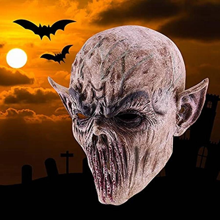 Alien Monster Beast Halloween Mask Halloween Bleeding Latex Mask