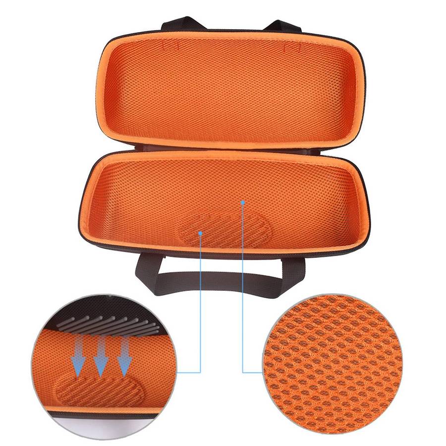 Hard Eva Case for Jbl Xtreme 3 Travel Storage Box Speaker Bag(orange)