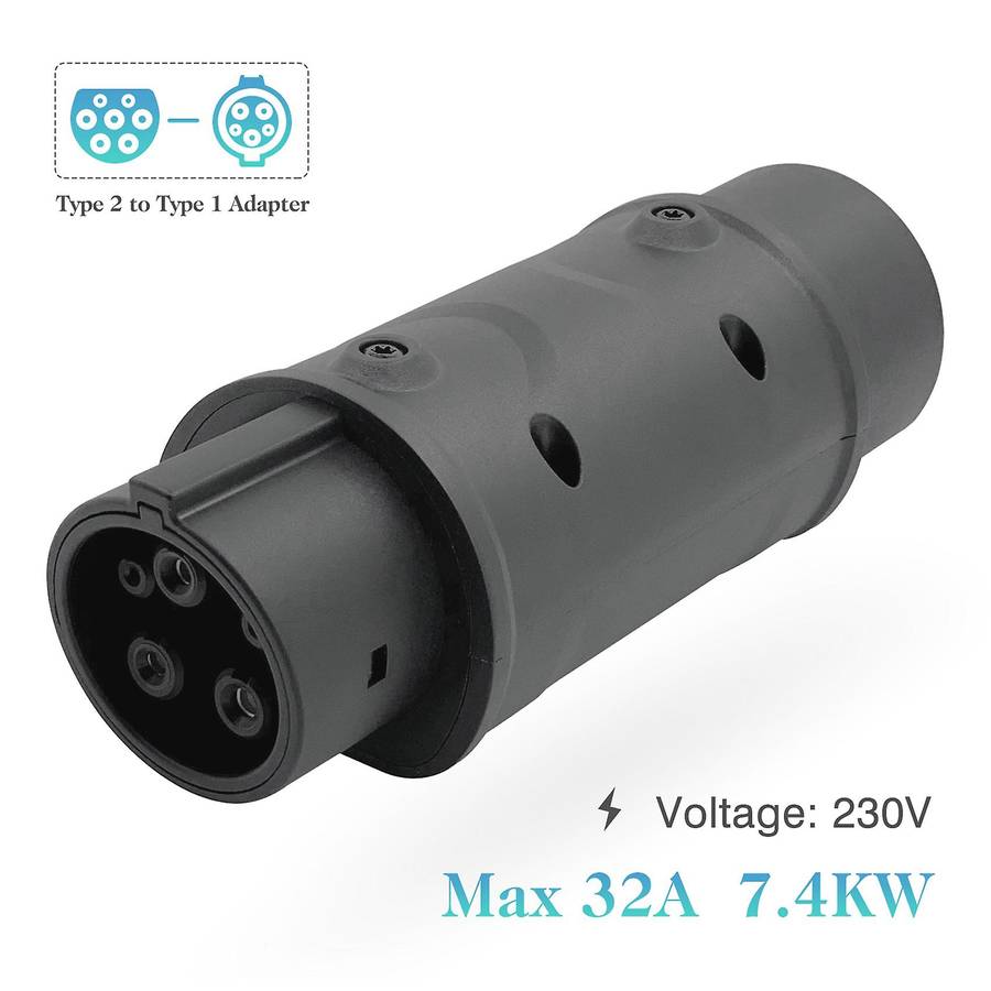 Sae Adaptor Iec 62196 2 to J1772 Side Connector Charing Station 32a