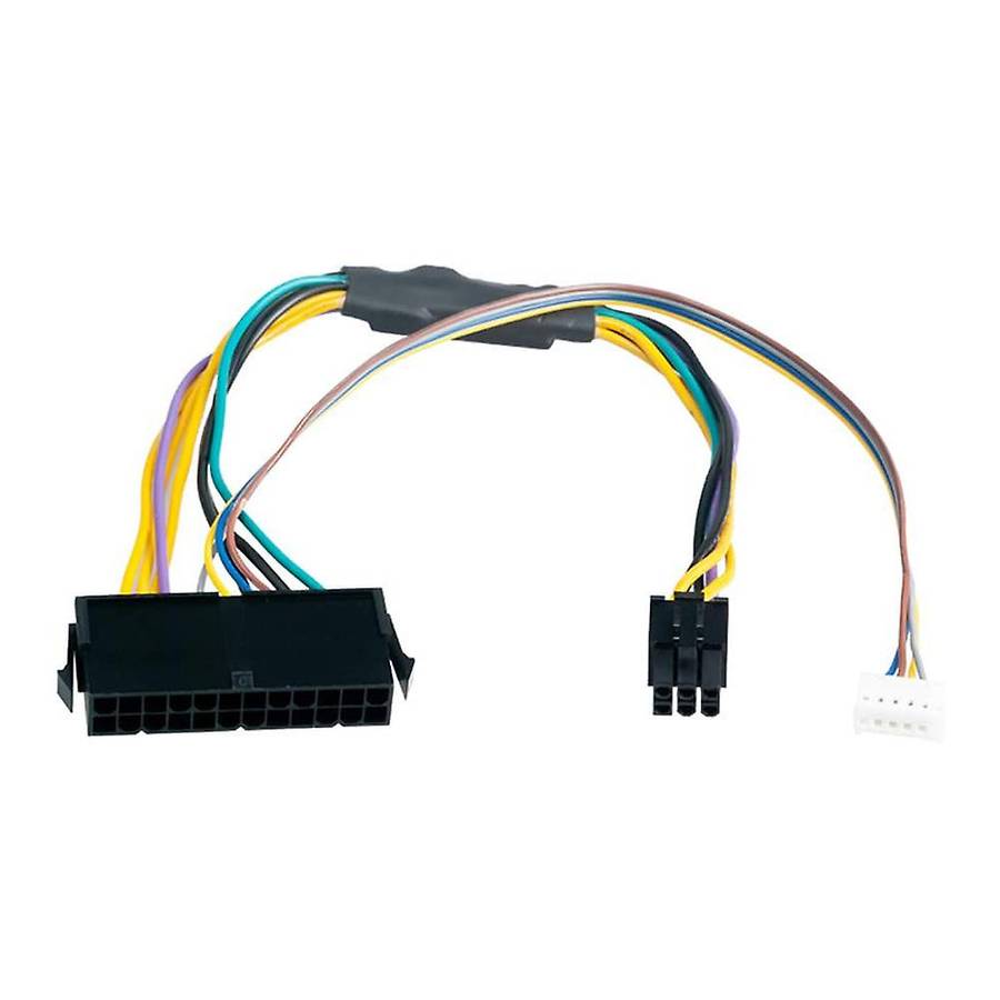 Atx Main 24pin Female to 6pin Male 6pin Pci-e Psu Power Adapter
