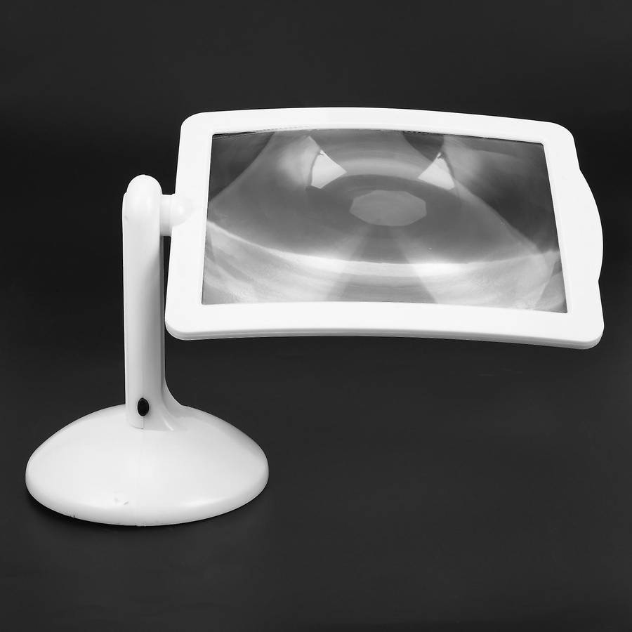 Portable Desktop 3x Magnifier Led 180 Degree for Reading Writing Tool