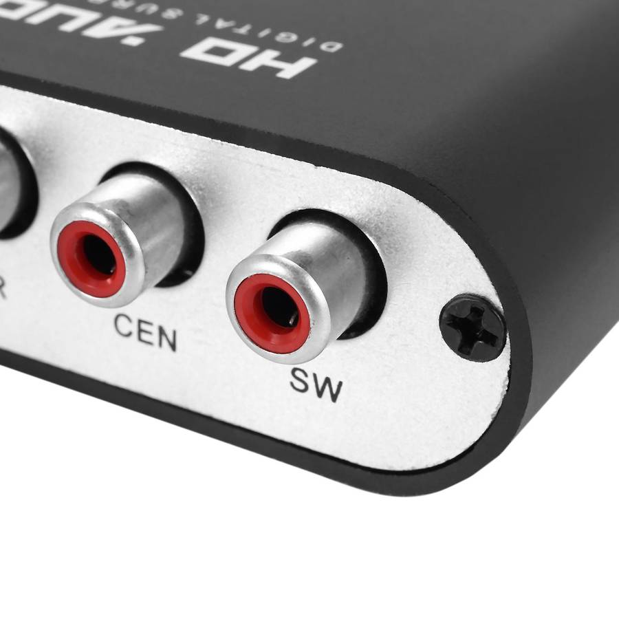 5.1 Ch Audio Decoder Spdif Coaxial to Rca Dts Ac3 Digital for Ps3