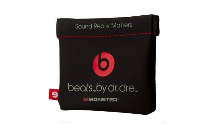 Monster Beats by Dr Dre - iBeats Headphones with ControlTalk - Black