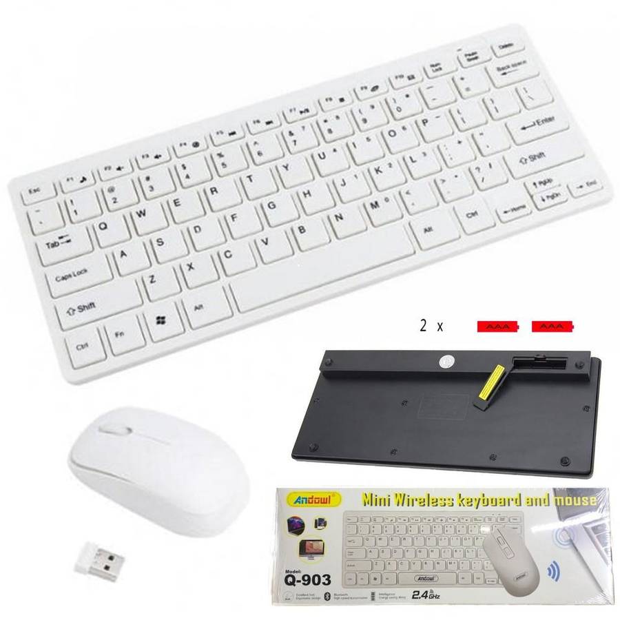 Wireless Keyboard and Mouse Combo For PC Computer & Apple Imacs