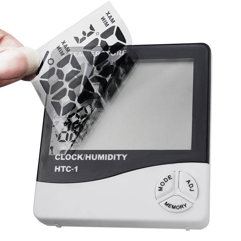 Digital Temperature And Humidity Thermometer Clock