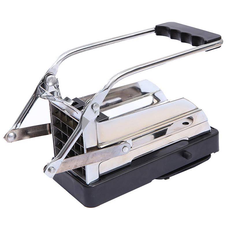 Stainless steel potato slicer and chipper