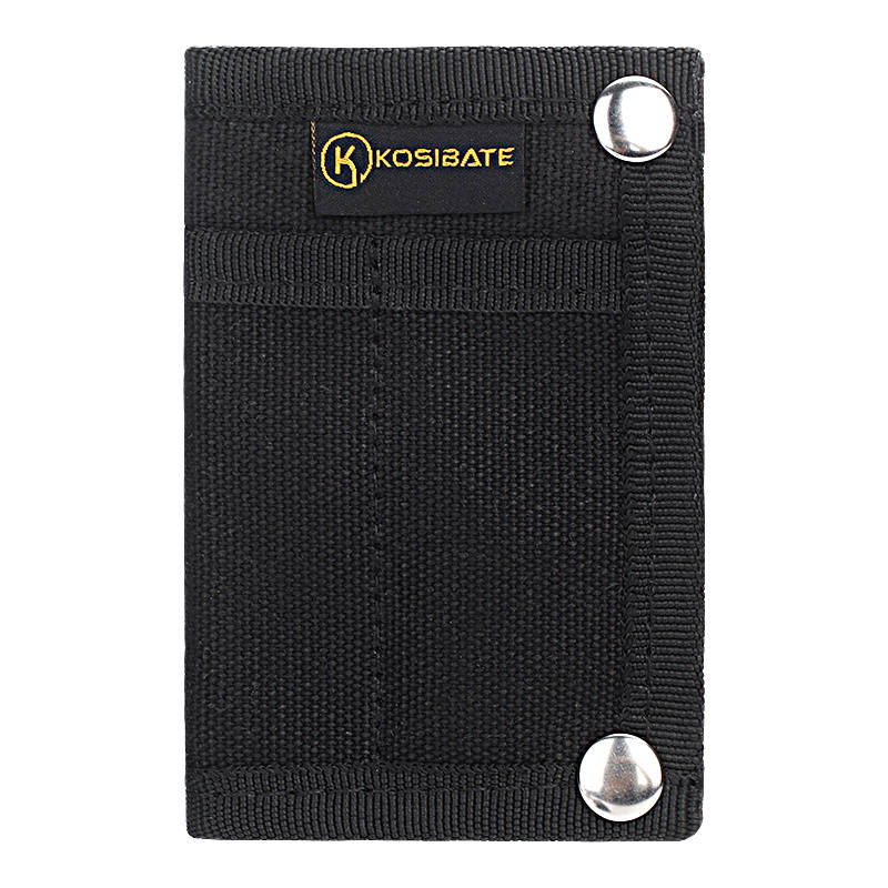 1pc KOSIBATEO Men'S Compact EDC Pouch Durable Canvas Organizer with Multiple Pockets for Cards M