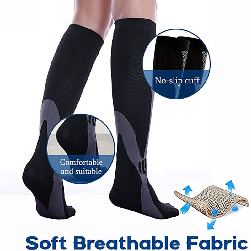 1 Pair White Size XL Socks