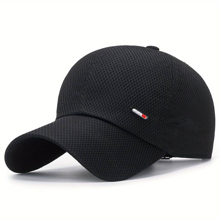 1pc Jelly Color Mesh Baseball Cap Trendy Adjustable Sunshade Dad Hat Casual Couple Sun Hats For Wom