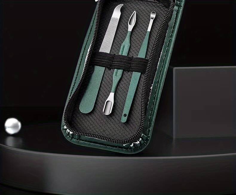 6pcs Nail Care Set Household Nail Clipper Set Portable Ear Pick Spoon Nail Clipper Set
