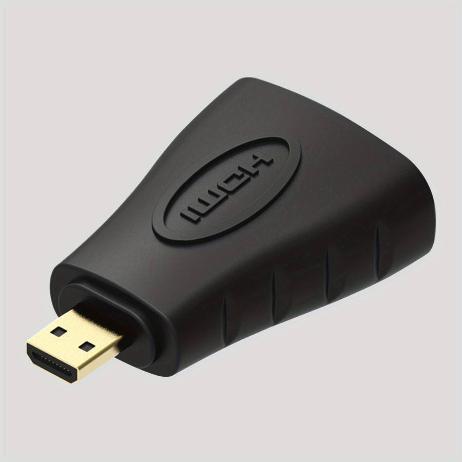 1pc Micro USB Male to Micro HDTV Female Adapter Converter Gold Plated Glossy Surface Uncharg