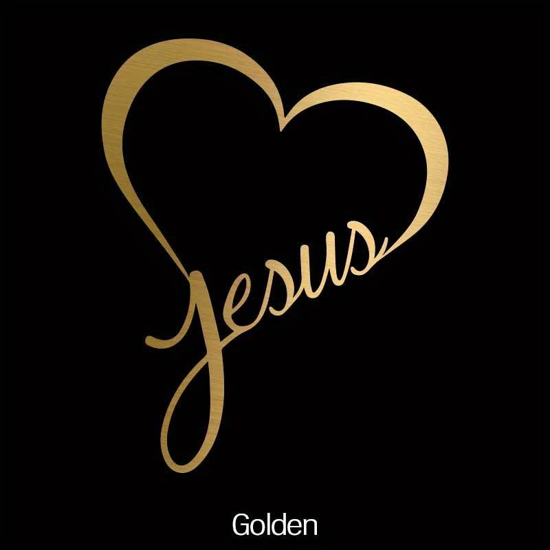 1pc MultiColor Jesus Christian Themed Stickers