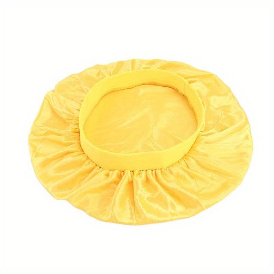Wide Brim High Elastic Hat Polyester Fiber Woven Lightweight Stretch With Toggle Closure