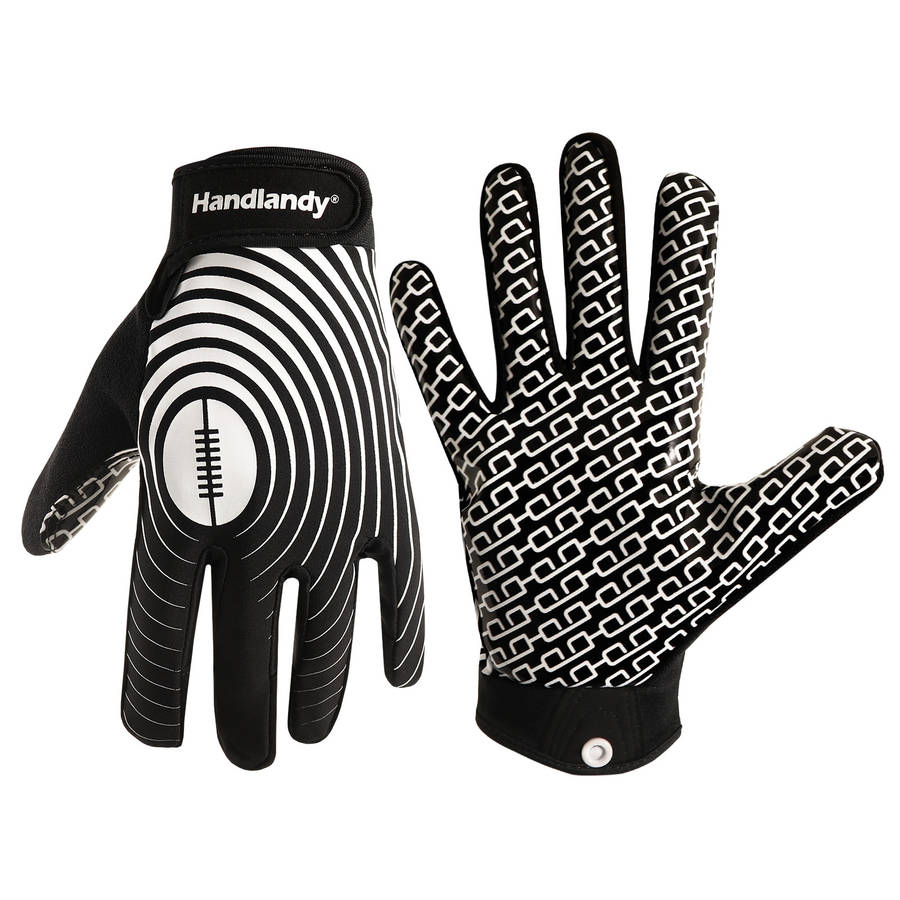 1 Pair White Golden Size M Outdoor Sports Gloves