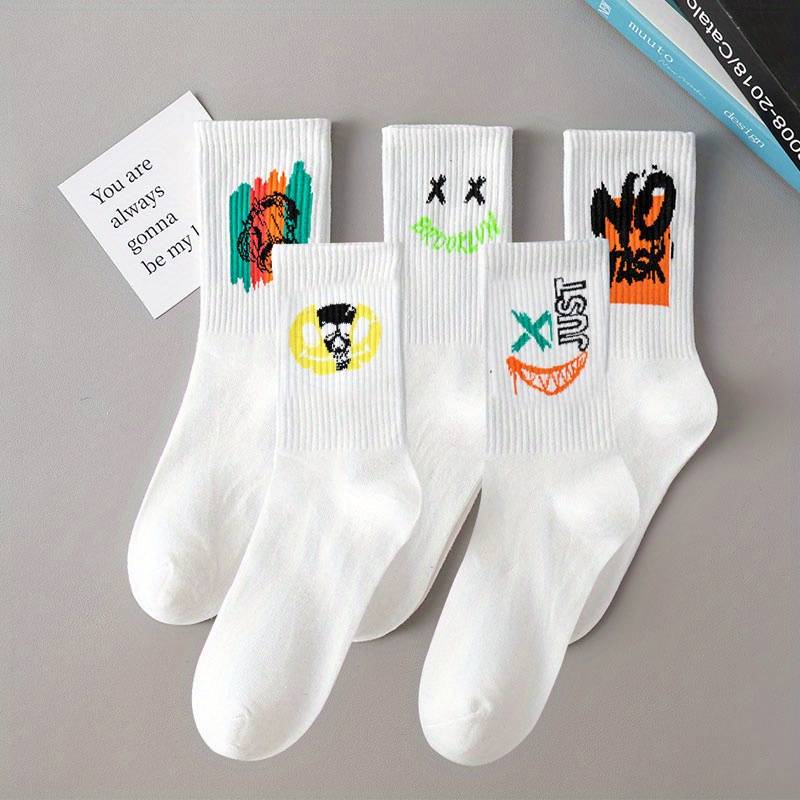 Sock Black Mix Group 2 5Pairs  One Size