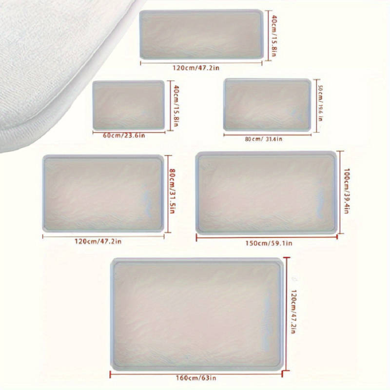 1Pc 23.63x70.88inch 60.01x180.01cm Floor Mat