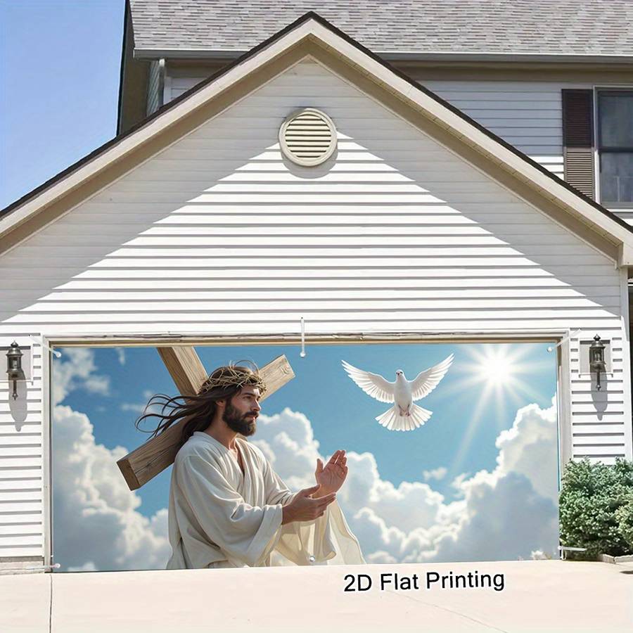 1pc 400x180cm  157x71inch Jesus Christian Themed Stickers