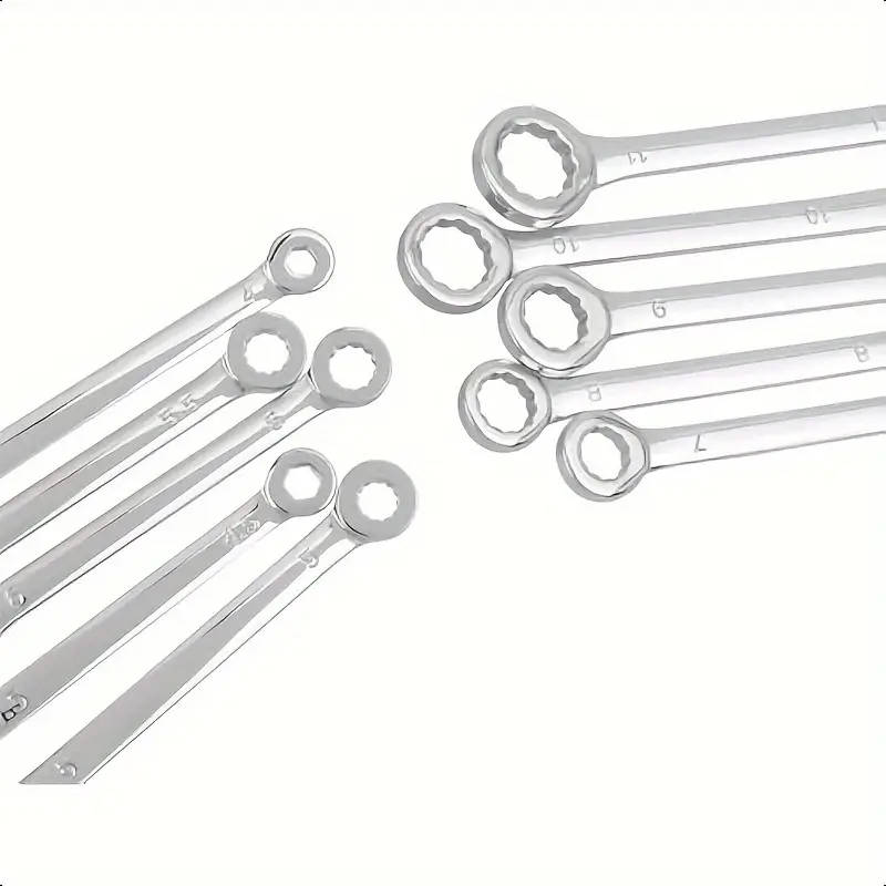 10-Piece Ratchet Wrench Set