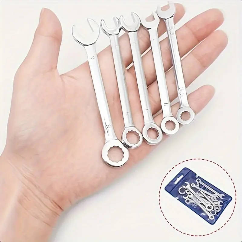 10-Piece Ratchet Wrench Set