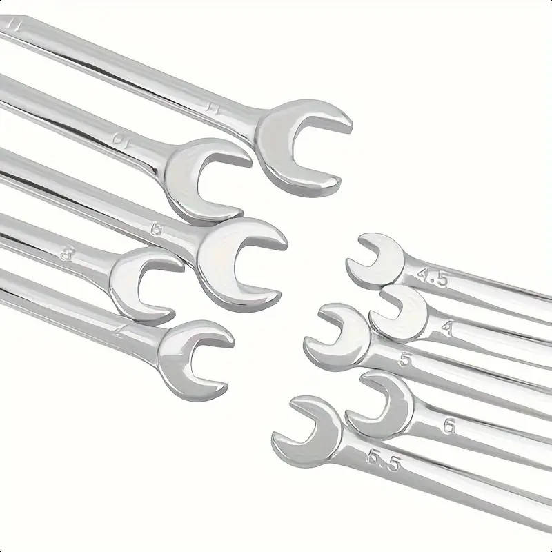 10-Piece Ratchet Wrench Set