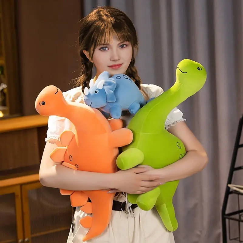 3 Cute Dinosaur Plush Toys