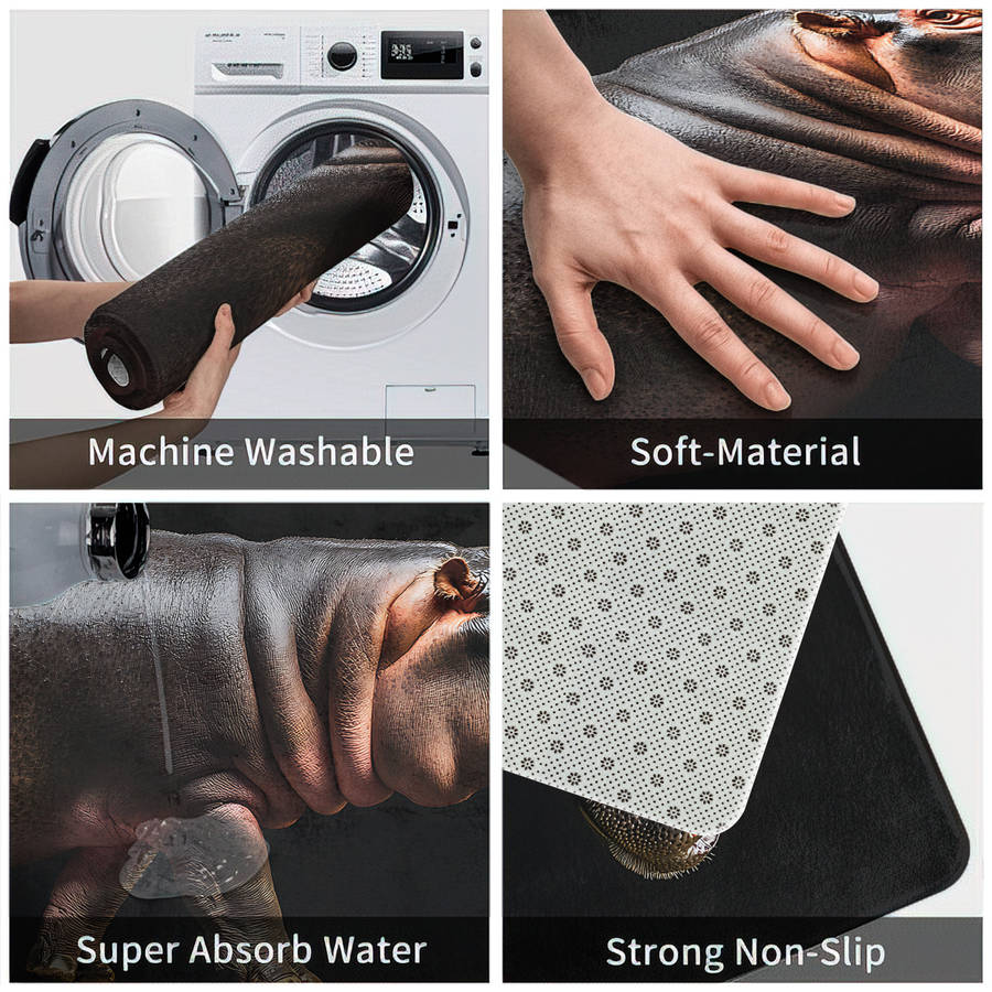 1Pc 45x75cm Floor Mat