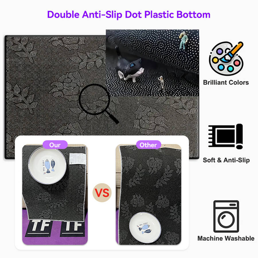 1Pc 15x24inch 40x60cm Floor Mat