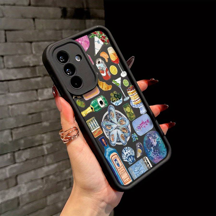 1pc Mixed Color 1 For Samsung Galaxy A73 5G Phone Cases